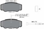 TEXTAR Set placute frana TEXTAR 2392103 (2392103) - fixbox