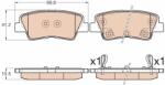 TRW Set placute frana TRW GDB3569 (GDB3569)