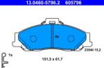 ATE Set placute frana ATE 13.0460-5796.2 (13.0460-5796.2)