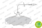 FERODO Set placute frana FERODO FDB1062 (FDB1062)