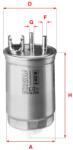 SOFIMA Filtru combustibil SOFIMA S 4412 NR (S 4412 NR) - fixbox