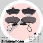 ZIMMERMANN Set placute frana ZIMMERMANN 21945.195. 2 (21945.195.2)