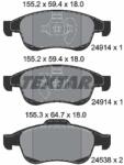 TEXTAR Set placute frana TEXTAR 2491401 (2491401)