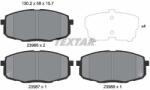 TEXTAR Set placute frana TEXTAR 2396601 (2396601) - fixbox