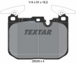TEXTAR Set placute frana TEXTAR 2502801 (2502801) - fixbox