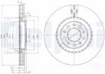 DELPHI Disc frana DELPHI BG3993 (BG3993) - fixbox