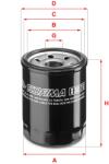 SOFIMA Filtru ulei SOFIMA S 3617 R (S 3617 R) - fixbox