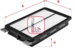 SOFIMA Filtru aer SOFIMA S 3710 A (S 3710 A) - fixbox