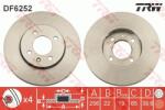 TRW Disc frana TRW DF6252 (DF6252) - fixbox