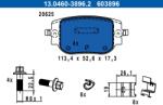 ATE Set placute frana ATE 13.0460-3896.2 (13.0460-3896.2)