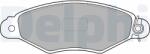 DELPHI Set placute frana DELPHI LP1519 (LP1519)