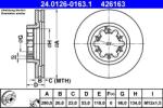 ATE Disc frana fata Nissan Cabstar E, NT400 Cabstar ATE 24.0126-0163.1 (24.0126-0163.1)