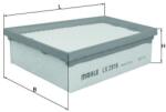 MAHLE Filtru aer MAHLE LX 2916 (LX 2916) - fixbox