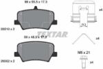 TEXTAR Set placute frana TEXTAR 2051001 (2051001)