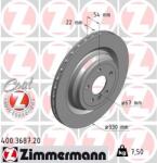 ZIMMERMANN Disc frana ZIMMERMANN 400.3687. 20 (400.3687.20)