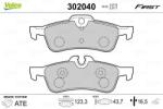 VALEO Set placute frana VALEO 302040 (302040)