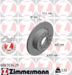 ZIMMERMANN Disc frana axa spate ZIMMERMANN 600323420 (600.3234.20)