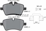 TEXTAR Set placute frana TEXTAR 2398404 (2398404)