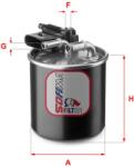 SOFIMA Filtru combustibil SOFIMA S 4148 NR (S 4148 NR) - fixbox