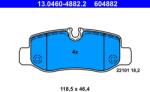ATE Set placute frana ATE 13.0460-4882.2 (13.0460-4882.2) - fixbox
