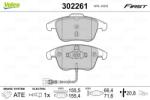 VALEO Set placute frana VALEO 302261 (302261)