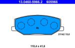 ATE Set placute frana ATE 13.0460-5966.2 (13.0460-5966.2)