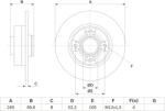 Bosch Disc frana BOSCH 0 986 479 007 (0 986 479 007) - fixbox