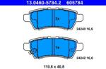 ATE Set placute frana ATE 13.0460-5784.2 (13.0460-5784.2) - fixbox