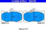 ATE Set placute frana ATE 13.0460-5789.2 (13.0460-5789.2)