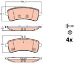 TRW Set placute frana TRW GDB2079 (GDB2079)