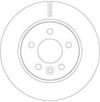 TRW Disc frana TRW DF6482 (DF6482) - fixbox