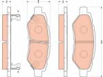 TRW Set placute frana TRW GDB4602 (GDB4602)