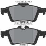 TEXTAR Set placute frana TEXTAR 2521201 (2521201) - fixbox
