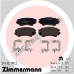 ZIMMERMANN Set placute frana ZIMMERMANN 24412.190. 2 (24412.190.2)