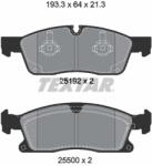 TEXTAR Set placute frana TEXTAR 2519202 (2519202) - fixbox