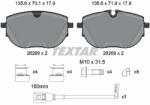 TEXTAR Set placute frana TEXTAR 2626801 (2626801)