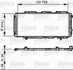 VALEO Radiator, racire motor VALEO 731611 (731611) - fixbox