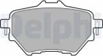 DELPHI Set placute frana DELPHI LP2505 (LP2505)