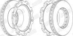 JURID Disc frana JURID 569144J (569144J) - fixbox