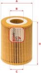 SOFIMA Filtru ulei SOFIMA S 5085 PE (S 5085 PE) - fixbox