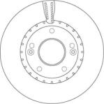 TRW Disc frana TRW DF6628 (DF6628) - fixbox