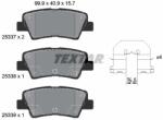 TEXTAR Set placute frana TEXTAR 2533701 (2533701) - fixbox