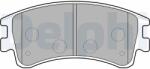 DELPHI Set placute frana DELPHI LP1799 (LP1799)