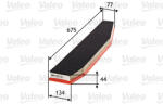 VALEO Filtru aer VALEO 585313 (585313) - fixbox