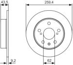 Bosch Disc frana BOSCH 0 986 479 C44 (0 986 479 C44) - fixbox
