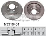 NIPPARTS Disc frana NIPPARTS N3310401 (N3310401) - fixbox