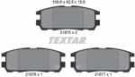 TEXTAR Set placute frana TEXTAR 2187501 (2187501)