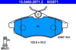ATE Set placute frana ATE 13.0460-2871.2 (13.0460-2871.2) - fixbox