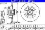 ATE Disc frana spate Renault Laguna II, Grand Scénic II ATE 24.0111-0101.2 (24.0111-0101.2)