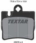 TEXTAR Set placute frana TEXTAR 2307801 (2307801) - fixbox